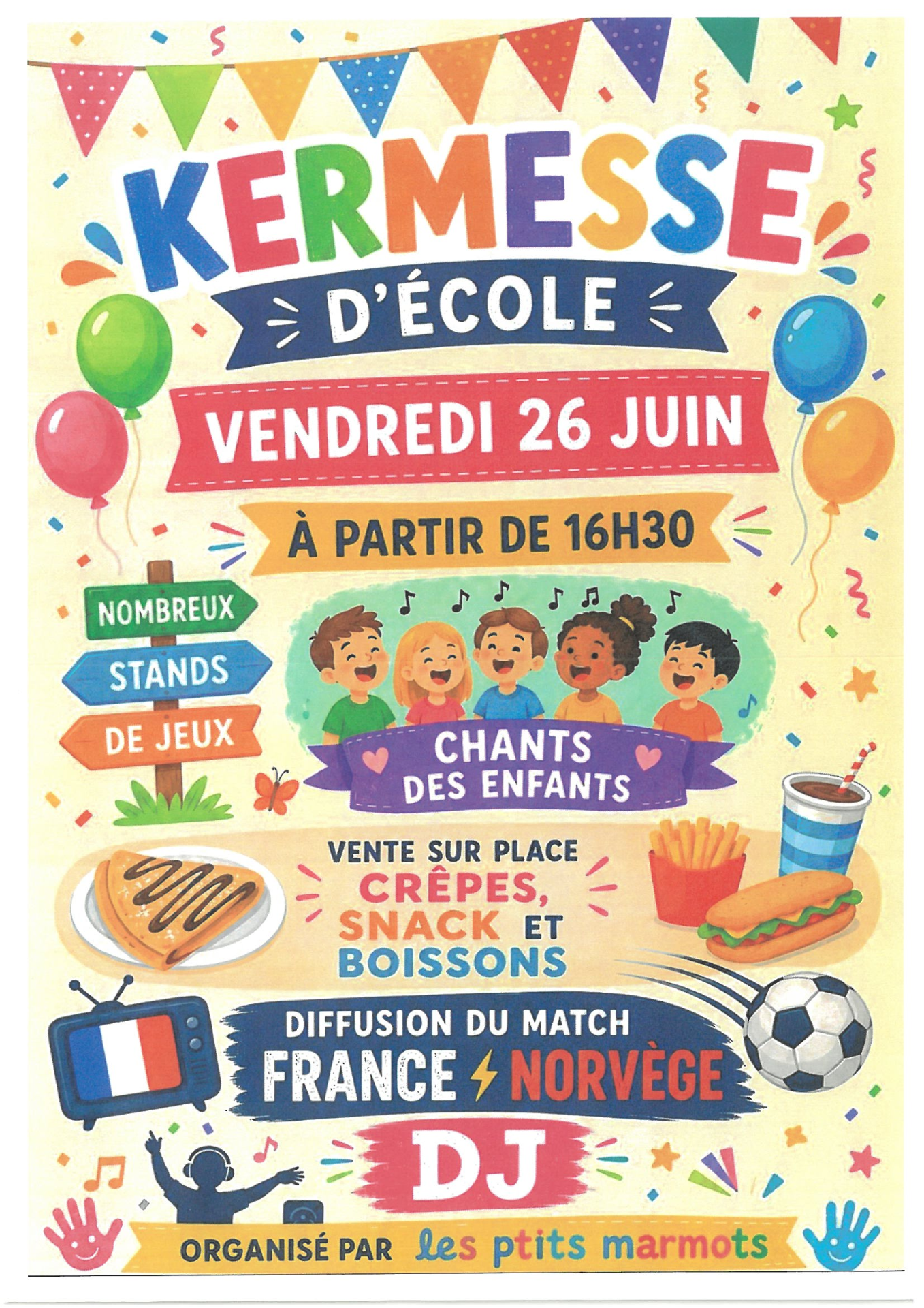 Kermesse de l'école